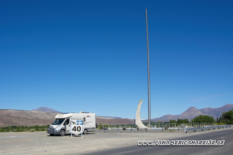 Chos Malal Argentinien Mitte der Ruta 40