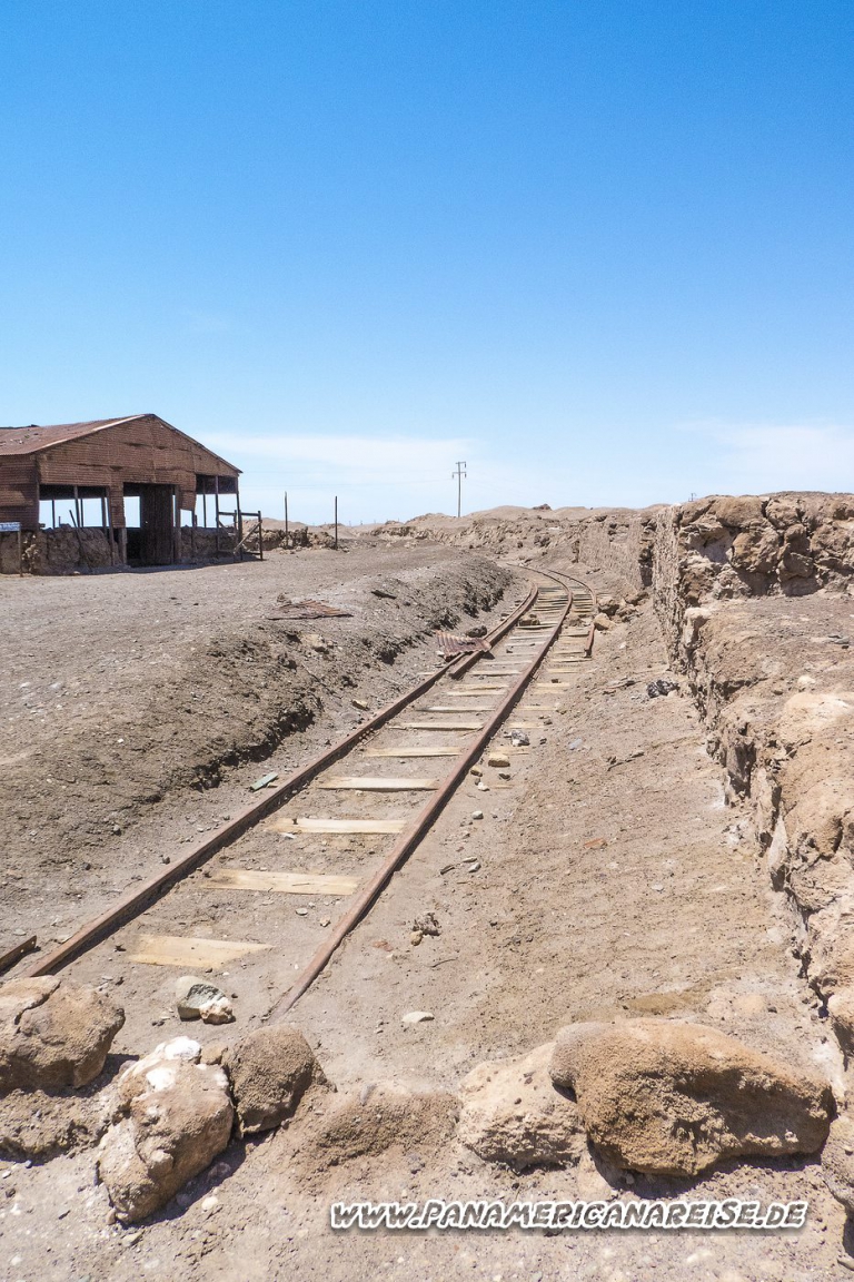Geisterstadt Humberstone Chile Salpetermine